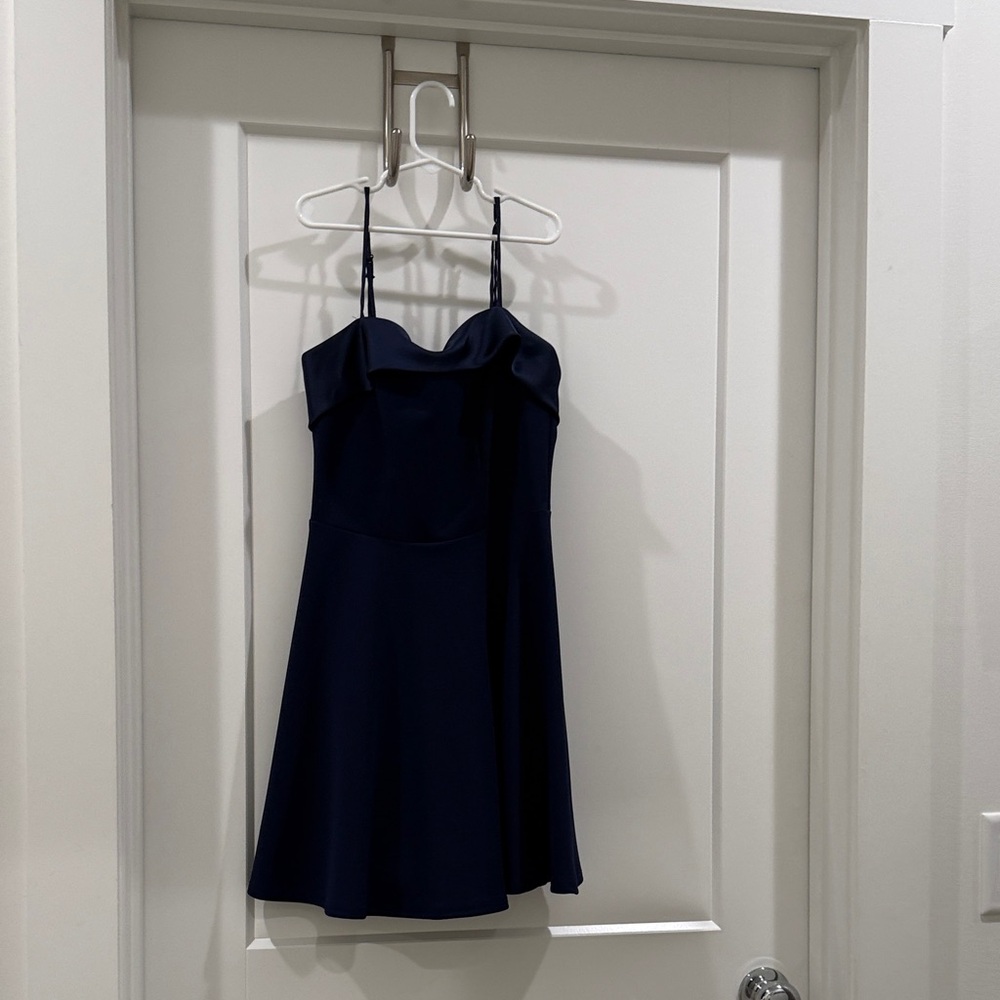 B Darlin Navy Blue Dress